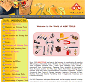 Tablet Screenshot of abmtools.net